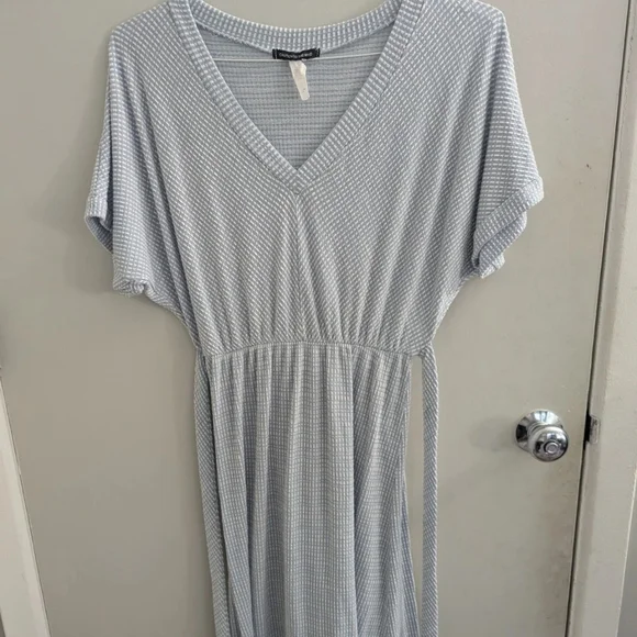 boho linen maxi dress Elsie Linen Maxi Dress Green / S